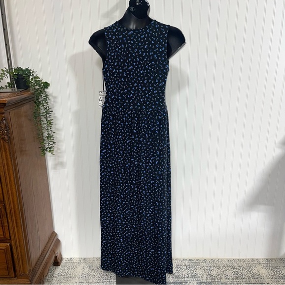 41 Hawthorn Blue V-Neck Maxi Dress medium - Picture 6 of 9